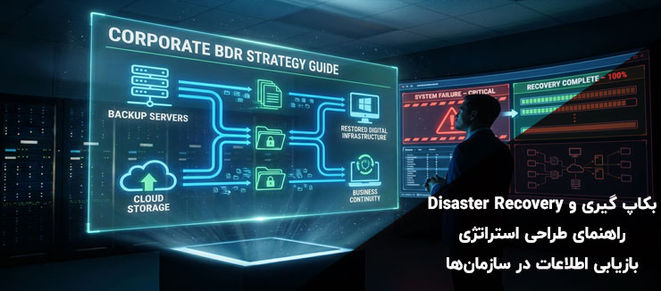 بکاپ گیری و Disaster Recovery چیست؟ راهنمای طراحی استراتژی بازیابی اطلاعات در سازمان‌ها