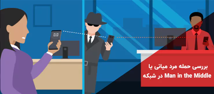 حمله مرد میانی یا Man in the Middle