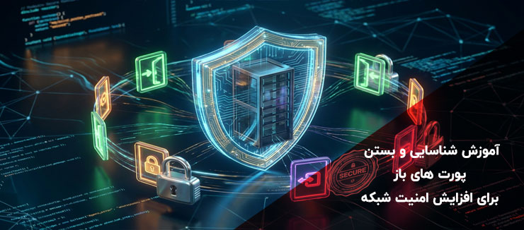 پورت های باز چیست؟ آموزش شناسایی و بستن پورت‌ های باز برای افزایش امنیت شبکه