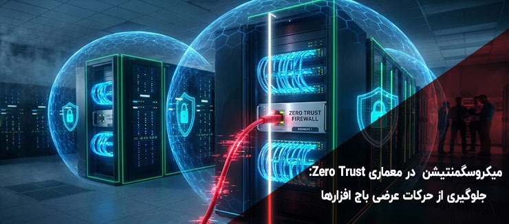 میکروسگمنتیشن (Micro- segmentation) در معماری Zero Trust: جلوگیری از حرکات عرضی باج‌ افزارها