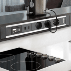 ماژول توکار رومیزی و دیواری اینزرت 10030